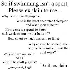 Please Explain I D Like To See You Try Except For The Run Thing Yeah That S Not Happening Swimming In 2020 Swimming Funny Swimming Motivation Competitive Swimming