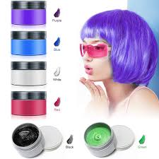 Are you looking for something stylish, trendy, and beautiful? Buy Mary Paxton Hair Dye Wax Color Styling One Time Temporary Hairstyle Cream Mud 2 82oz For Men Women Hair Molding Paste Pomade Washable Disposable Gel Hairstyle For Party Cosplay Masquerade Black Online In