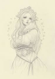 Original Pencil Drawing Drawings Character Art Sketches