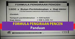 Hebahan jadual pembayaran pencen tahun 2021. Panduan Formula Pengiraan Pencen Mari Kira Duit Pencen Sendiri Mykssr Com