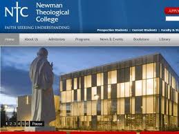 Image result for Photos Newman Theological College Canada