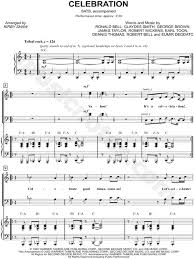 They have undergone numerous changes in personnel and have explored many musical styles throughout their history, including jazz, soul. Kool The Gang Celebration Arr Kirby Shaw Satb Choir Piano Choral Sheet Music In C Major Download Print Choral Sheet Music Sheet Music Choral