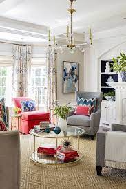 The trends in the living room curtain has changed over time, but broadly the traditional curtain are slightly pulled on the floor and offer a rich and luxurious look whereas, the contemporary style curtain are more crisp with a panel fall flush. 20 Best Living Room Curtain Ideas Living Room Window Treatments