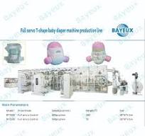 [Hot Item] Full Servo T Shape Baby Diaper Machine Production Line