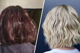 Once the hair is dry and cool, you're ready to begin stripping it (if you're stripping black hair dye out we recommend going for a stripper that says it uses conditioner while stripping). How My Colorist Fixed My Biggest Hair Dye Mistake Ever Allure