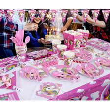Untuk membuat ide dekorasi ulang tahun anak tema unicorn dengan balon pvc transparan yang unik ini dibutuhkan beberapa properti dekorasi sebagai berikut : Set Perlengkapan Pesta Ulang Tahun Unicorn Multi Color Jakartanotebook Com