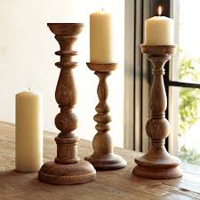 Ws Fa11 Wood Candleholders Large Wood Candle Holders Wood Candle Sticks Wooden Candle Holders