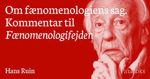 Emne: Fænomenologi og eksistensfilosofi