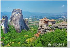 Eine der interessantesten sehenswürdigkeiten in ganz griechenland und unesco weltkulturerbe: Poster Meteora Kloster Reisen In Griechenland Reihe Pixers Wir Leben Um Zu Verandern