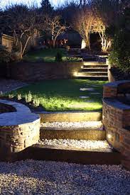15 Attractive Step Lighting Ideas For Outdoor Spaces Architecture Interior Design Garden Lighting Design Landscape Lighting Design Garden Stairs