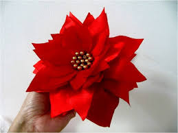 Monos Flor Noche Buena En Telas Para Decorar Adornos De Navidad De Tela Flor De Navidad Flor De Nochebuena