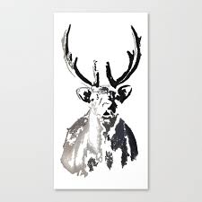 Arctic caribou and wild reindeer are truly circumpolar animals, linking regions and in sweden, finland and russia, reindeer sustain herding communities that have depended on the animals for. High Arctic Reindeer Canvas Print By Oygras Society6