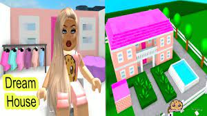 ¡disfruta ya de este juegazo de infantiles! Building My Own Barbie Dream House Let S Play Roblox Game Video Youtube