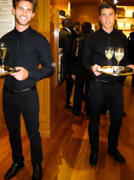 Oh My I Would Take A Drink From You Waitress Outfit Restaurant Uniforms All Black Outfit For Work