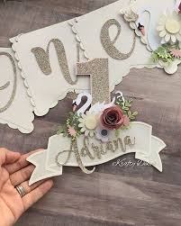 Jannet Furman Krafty Dekor Instagram Photos And Videos Diy Birthday Banner 1st Birthday Decorations Cake Banner Topper