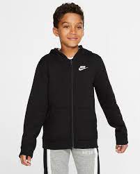 Nike air trainer sc high. Nike Sportswear Club Older Kids Full Zip Hoodie Nike Ae