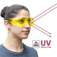 Safe Handler Diamont Vented Over Safety Glasses, For Men/Women, Amber (Pack  of 12)