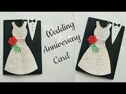 Create and print free printable anniversary cards at home. Diy Wedding Anniversary Card Wedding Congratulation Card Handmade Greeting C Anniversary Cards Handmade Wedding Anniversary Cards Diy Wedding Anniversary Cards