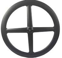 BIKEDOC 4 Spoke Wheels Bike Tubeless 700C 26MM Wide Fixed Gear Track Carbon  Spoke Wheels
