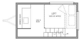 Denise S 8x12 Tiny House Design Small on size, big on charm.