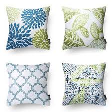 Phantoscope New Living Series Decorative Throw Pillow Cover 18 X 18 Blue Green 4 Set Walmart Com In 2021 Throw Pillows Decorative Throw Pillow Covers Decorative Throw Pillows