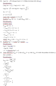 Secara sederhana, dapatkan bantuan matematika online dengan alat gratis ini dan selesaikan soal yang berhubungan dengan matematika dalam hitungan detik. Sifat Logaritma Dan 10 Contoh Soal Rumus Logaritma Lengkap