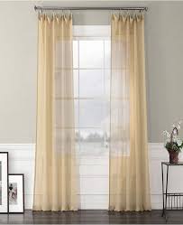 Faux linen single panel blackout curtain, birch, 50w x 108lby half price drapes(17). Exclusive Fabrics Furnishings Exclusive Fabrics Furnishings Solid Faux Linen Sheer Curtain 96 Sheer Linen Curtains Curtain Single Panel Sheer Curtain Panels