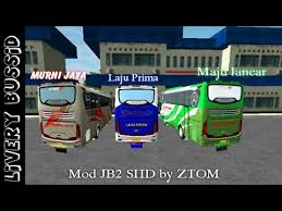Mainkan segera game bus simulator indonesia dikenal juga dengan game bussid yang sedang trending saat ini. Bussid Livery Murni Jaya Maju Lancar Laju Prima Mod Jb2 Shd By Ztom Youtube