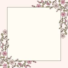 empty floral frame design vector free image by rawpixel com manotang floral logo design frame design doodle frames