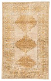 An accent runner rug can spice up a bare hallway, while protecting the floors from wear and tear. Enfield Hand Knotted Medallion Gold Gray Runner Rug 3 X12 Mathis Brothers Furniture