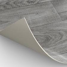 Sol Pvc Effet Parquet Gris Argent Alba L 2 M Leroy Merlin