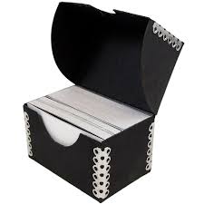 The default dimensions are fine for a set of standard, european, playing cards (bridge size). Jam Paper Kraft Ecoboard Business Card Box Black Recycled Kraft With Staples Ca