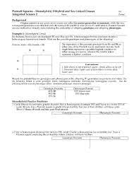 What are the phenotypic ratios of the offspring? Monohybrid And Dihybrid Crosses Worksheet Answer Key Fill Online Printable Fillable Blank Pdffiller