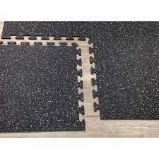 In addition to browsing the different types of flooring for sale, you can use the home depot flooring estimator which lets you find the ideal flooring based on your needs and budget. Black With Gray Speck 24 In X 24 In Finished Corner Recycled Rubber Floor Tile 16 Sq Ft Case Ezflexcnrbg The Home Depot