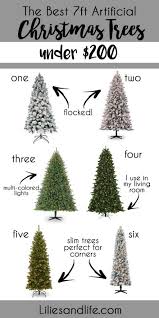 Best Artificial 7ft Christmas Trees Under 200 7ft Christmas Tree Slim Christmas Tree Cool Christmas Trees