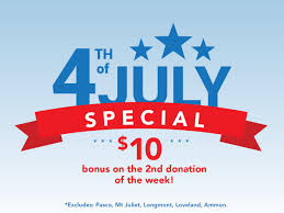 Biolife New Donor Coupon September 2020 Biolife Plasma On Twitter Happy 4th Of July Don T Forget To Get Your Donation In Before The Celebration Begins Centers Are Open Regular Hours Today Donate This Week Receive An Additional