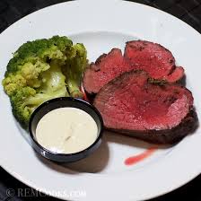 For extra flavor, i threw together a horseradish sauce because let's just say that we ate so much filet throughout this testing process in the fall, we needed something. Roasted Beef Tenderloin With Horseradish Mustard Sauce It S What S For Dinner Remcooks