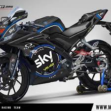 Modifikasi stiker motor yamaha r15 beedecal youtube jual stiker cutting sticke body motor yamaha r series r1 r15 r25 r5 r6 sticker motor dengan harga rp 85 000 dari toko online hadepisan promosindo kab tasikmalaya cari. R15 V3 Sky Blue Promotion Off 73