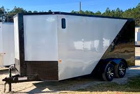 Small enclosed cargo trailer to pull behind car. 7x16 Vs 8 5x20 Enclosed Trailer Comparison Renown Cargo Trailers