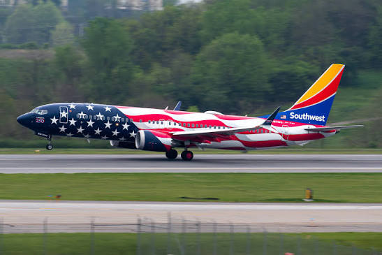 Southwest Liberty One Livery: Making America's 250th Birthday Flying Memory