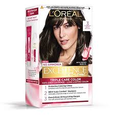 Both branda and pastor say yes, you can dye darker hair at home—though both colorists stress the importance of the same is true of trying to get an ombré or balayage effect on brown or dark hair. L Oreal Paris Excellence Creme Hair Color 3 Dark Brown Natural Darkest Brown 72ml 100g Buy Online In Grenada At Grenada Desertcart Com Productid 75889669