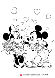 Valentine S Day Coloring Pages Mickey And Minnie Mickey Mouse Coloring Pages Valentine Coloring Pages Love Coloring Pages