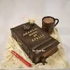 How to make a book cake. 3