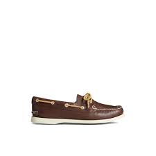 Authentic Original™ 2-Eye Lite Boat Shoe Brown Women's Women | Sperry