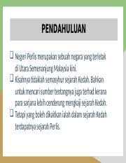 Ni luh made pertiwi f. 30 Masalah Dalaman Negeri Kedah 17 J Chandran Perjanjian 1909 Antara Inggeris Course Hero