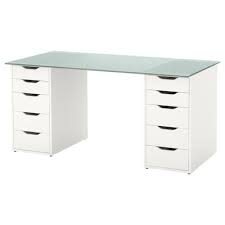 Linnmon Alex Table White 59x29 1 2 Ikea Drawer Unit Ikea Ikea Alex