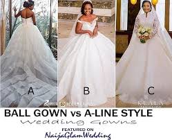 Check out these mermaid wedding dresses for a more dramatic appearance, go for a tulle mermaid wedding dress. Mermaid Dress Vs Trumpet Style And A Line Vs Ball Gown Naijaglamwedding