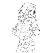 Have you ever marvelled at the skills professional animators have? The Holiday Site Coloring Pages Of Anime Free And Downloadable