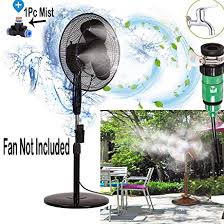 Mist fans will decrease the air temperature by up to 30°, just like a mist curtain will. Best Misting Fans Reviews