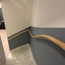 Verf Lambrisering In De Gang Hal Verf Trappenhuis Decoratie Trap Muren